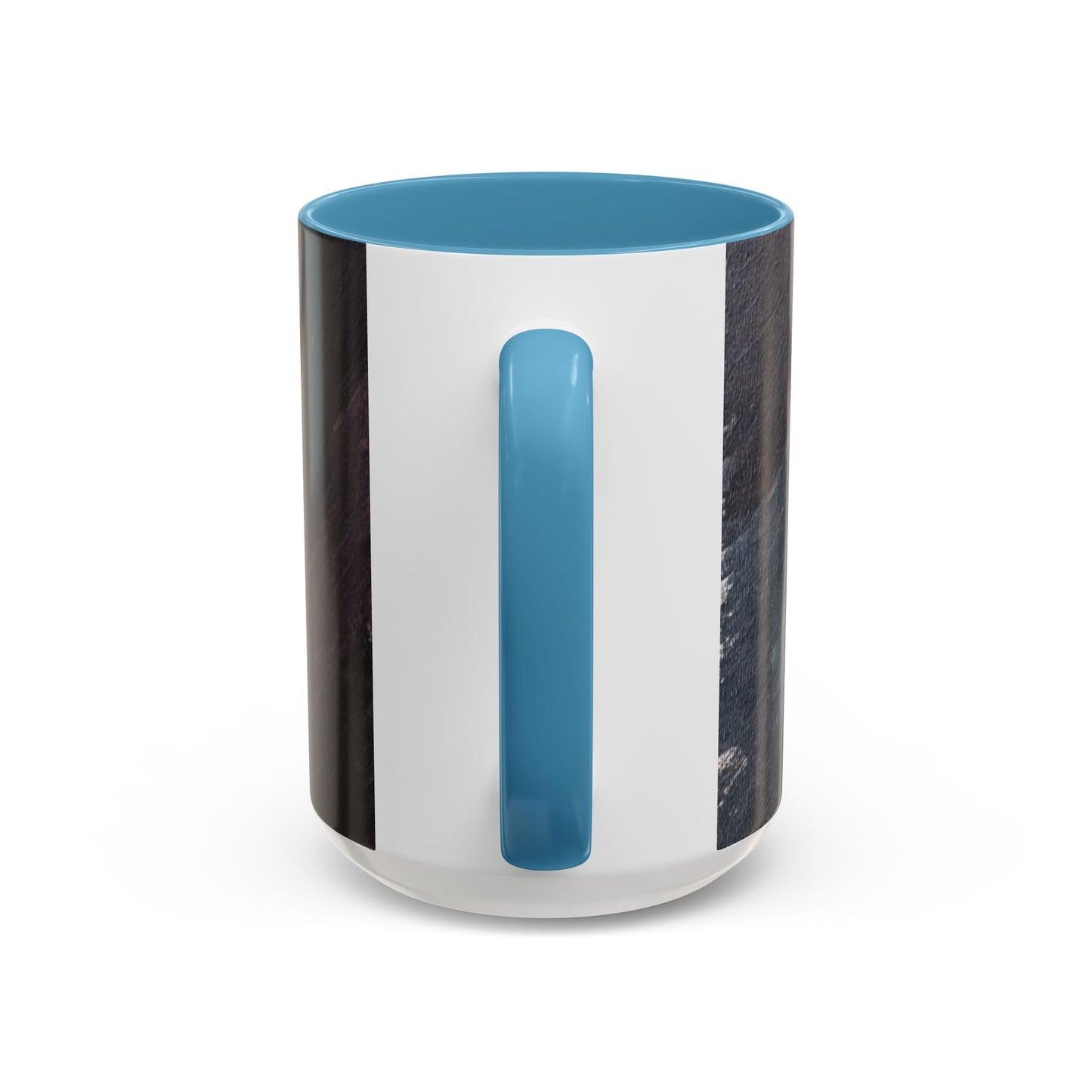Abstract Dark Marble Art Coffee Mug — Ceramic Accent (11/15 oz)