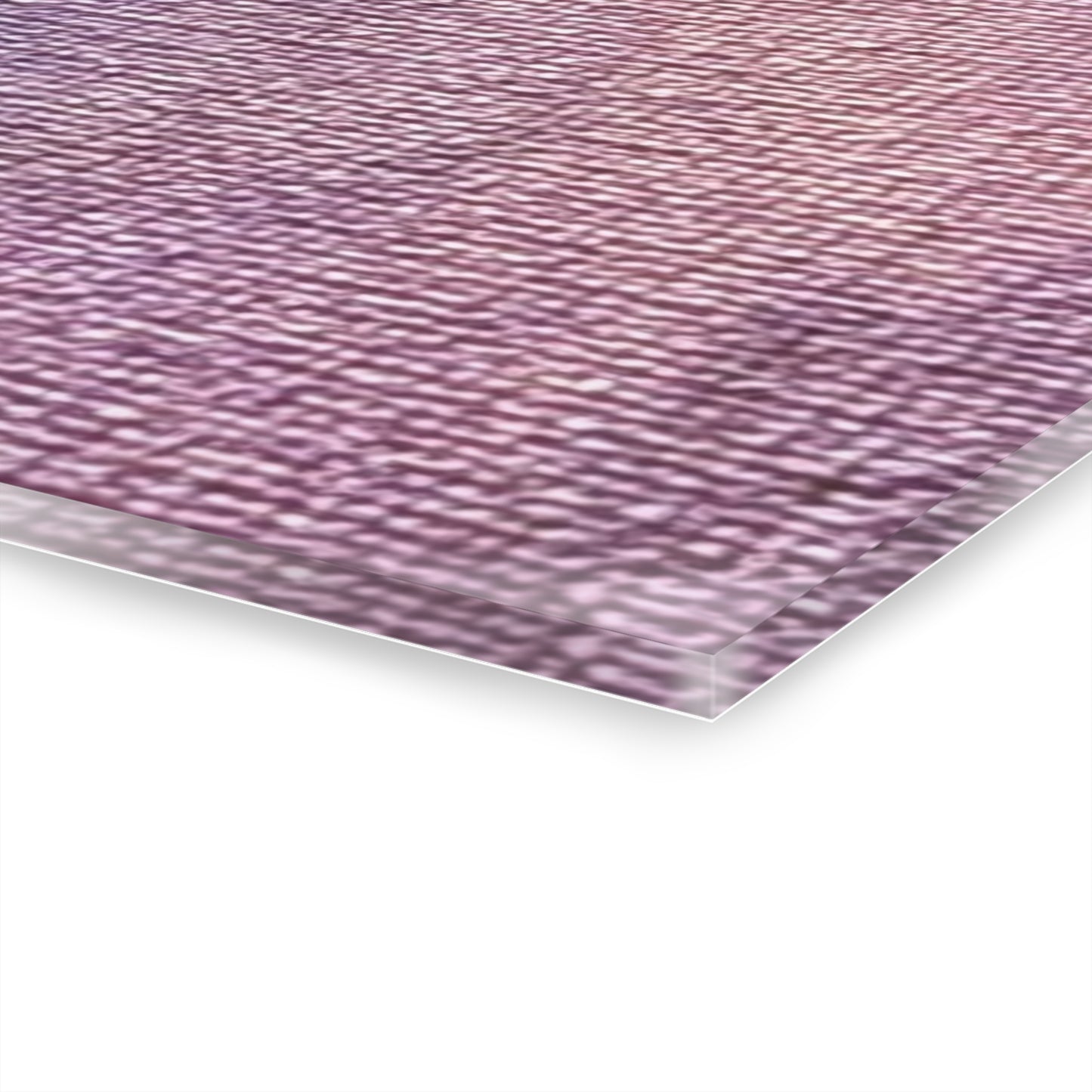 "Dreamwave Drift" Acrylic Print (French Cleat Hanging) — Soft Lavender Wall Art