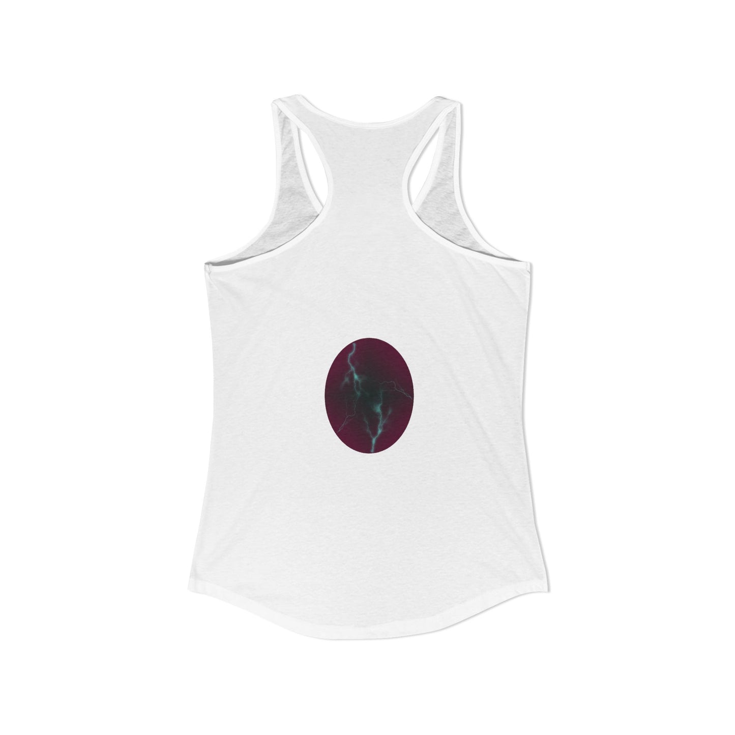 Cosmic Current - Electric Energy Women's Ideal Racerback Tank