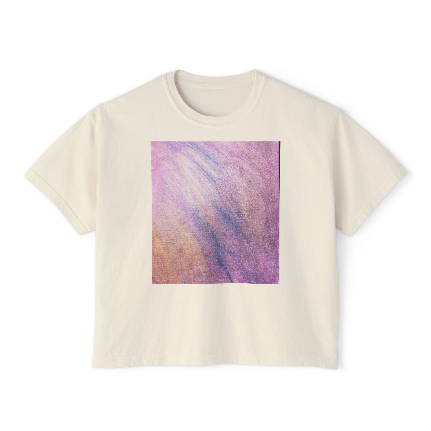 "Dreamwave Drift" Square Boxy Tee