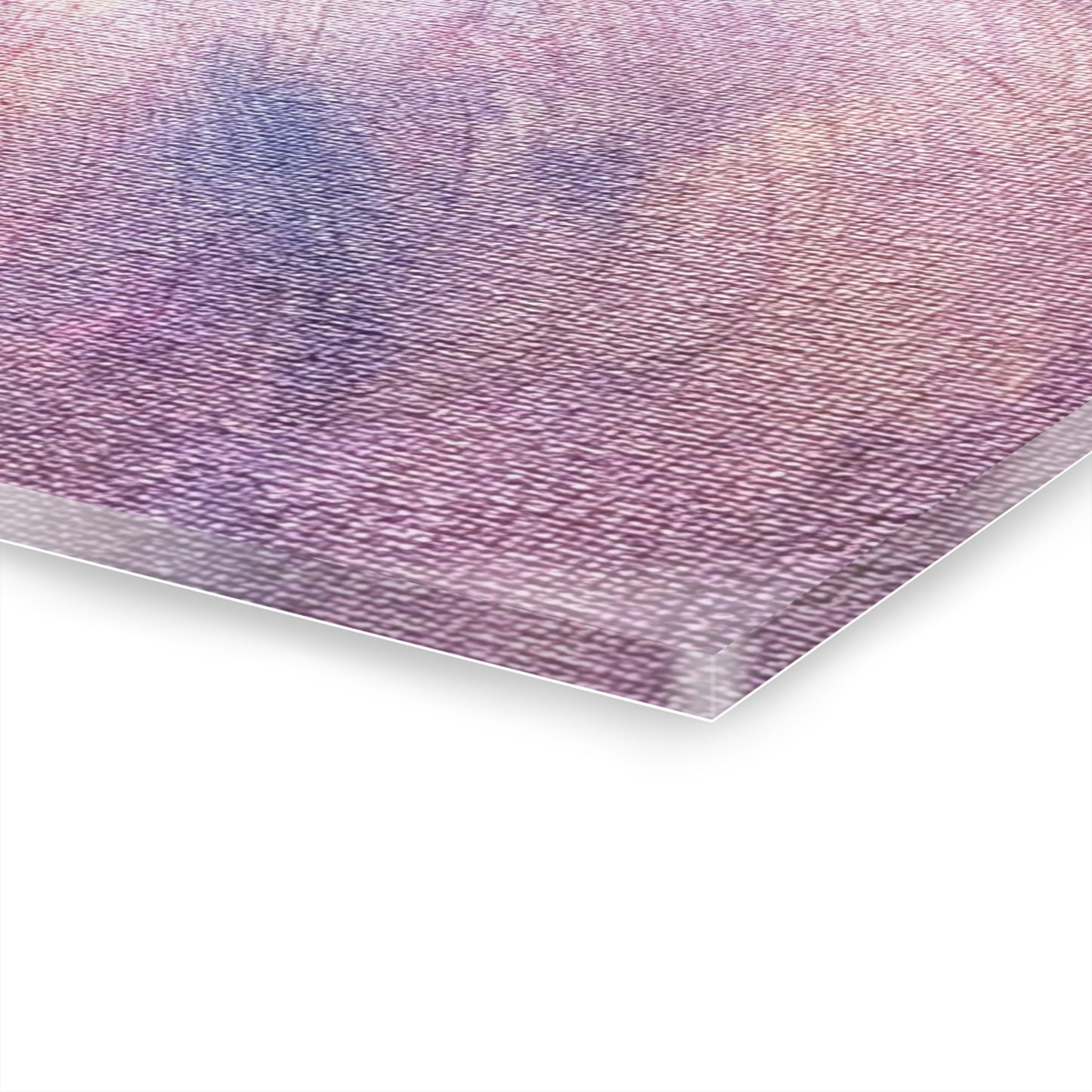 "Dreamwave Drift" Acrylic Print (French Cleat Hanging) — Soft Lavender Wall Art