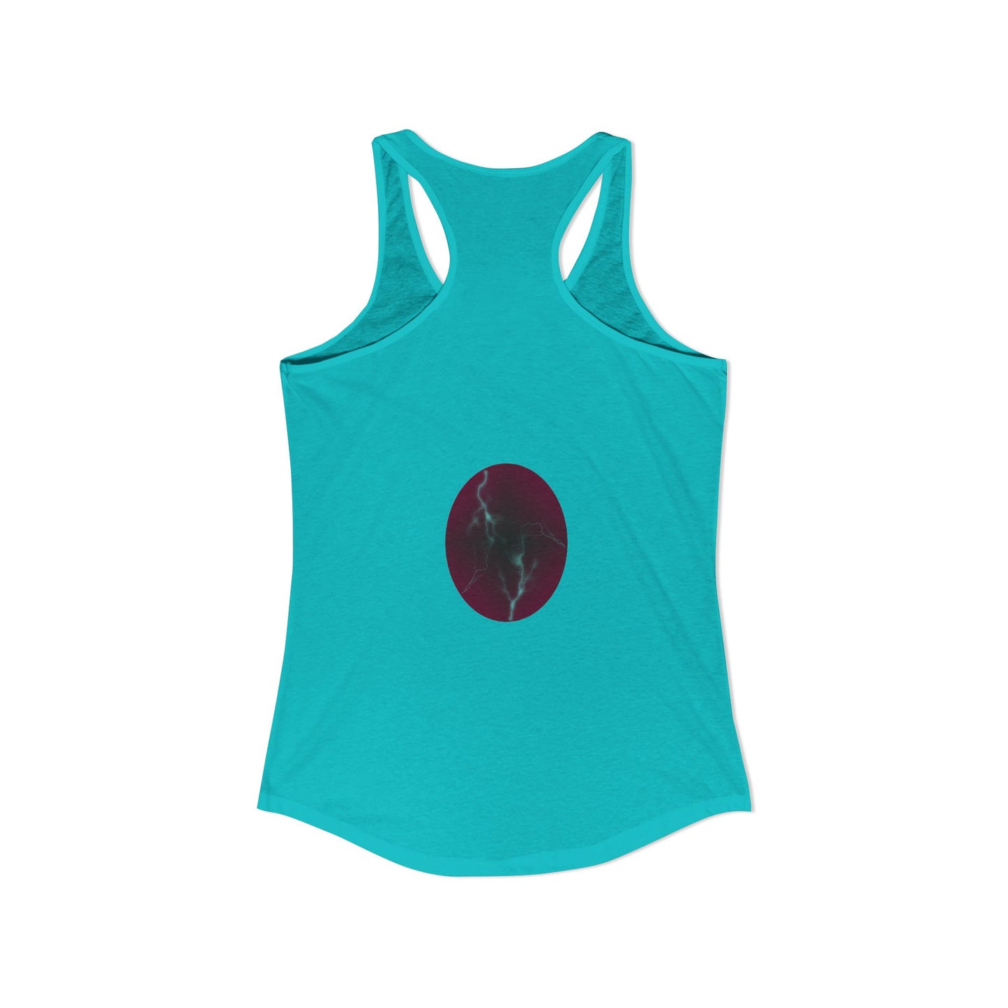 Cosmic Current - Electric Energy Women's Ideal Racerback Tank