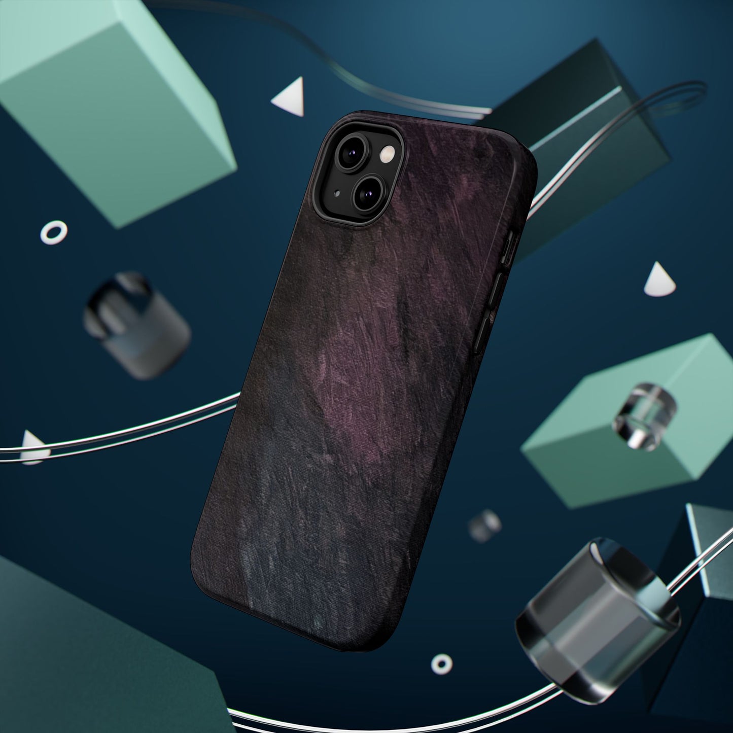 Magnetic Impact-Resistant Case — Lavender & Dusky Pink Artwork by Maria