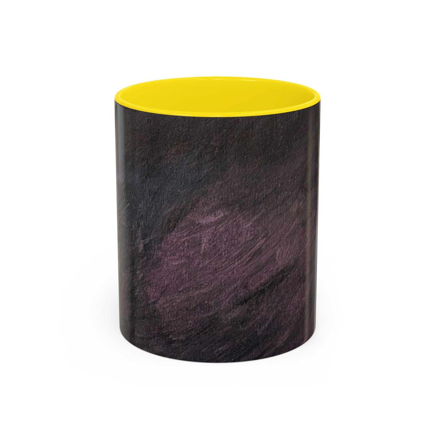 Abstract Dark Marble Art Coffee Mug — Ceramic Accent (11/15 oz)