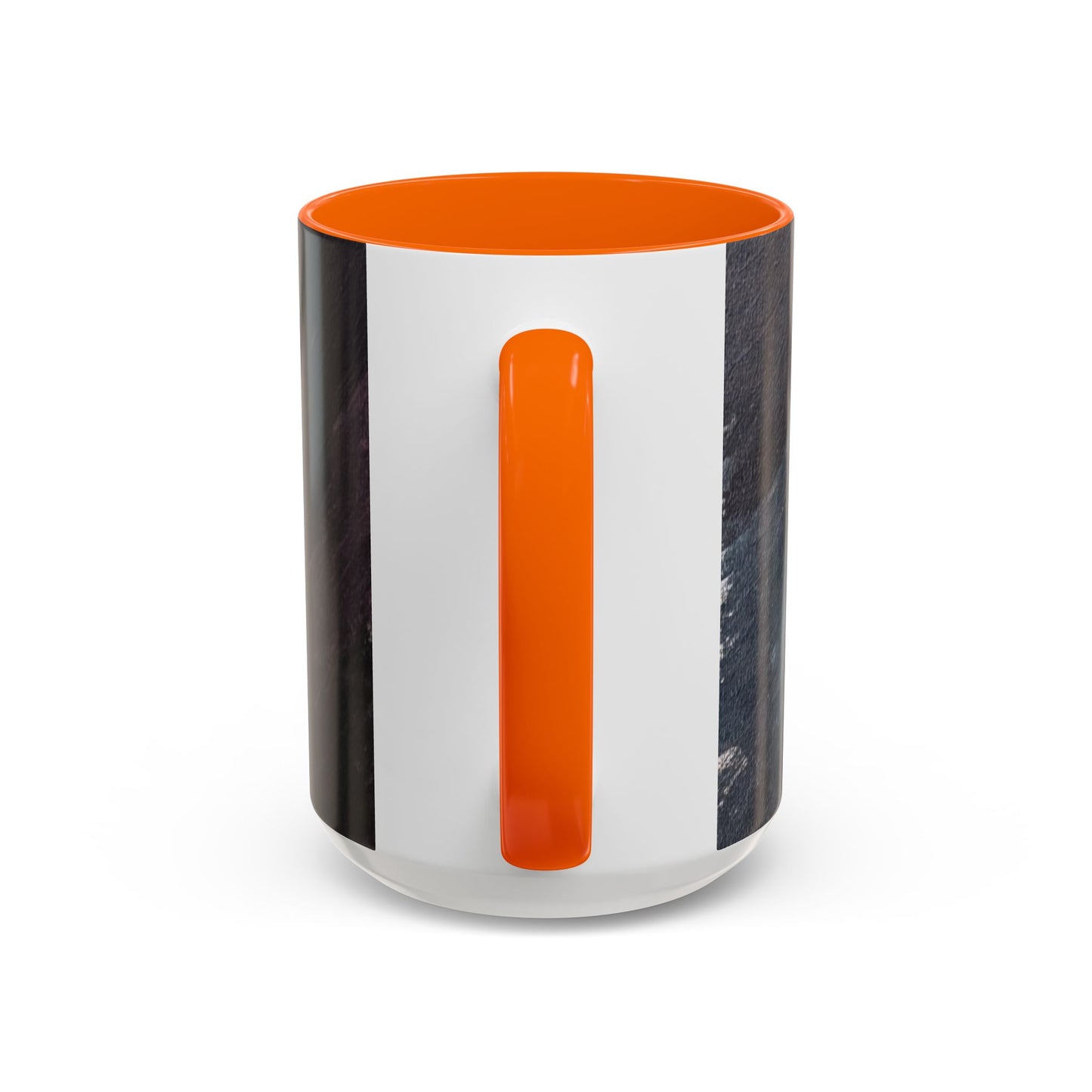 Abstract Dark Marble Art Coffee Mug — Ceramic Accent (11/15 oz)