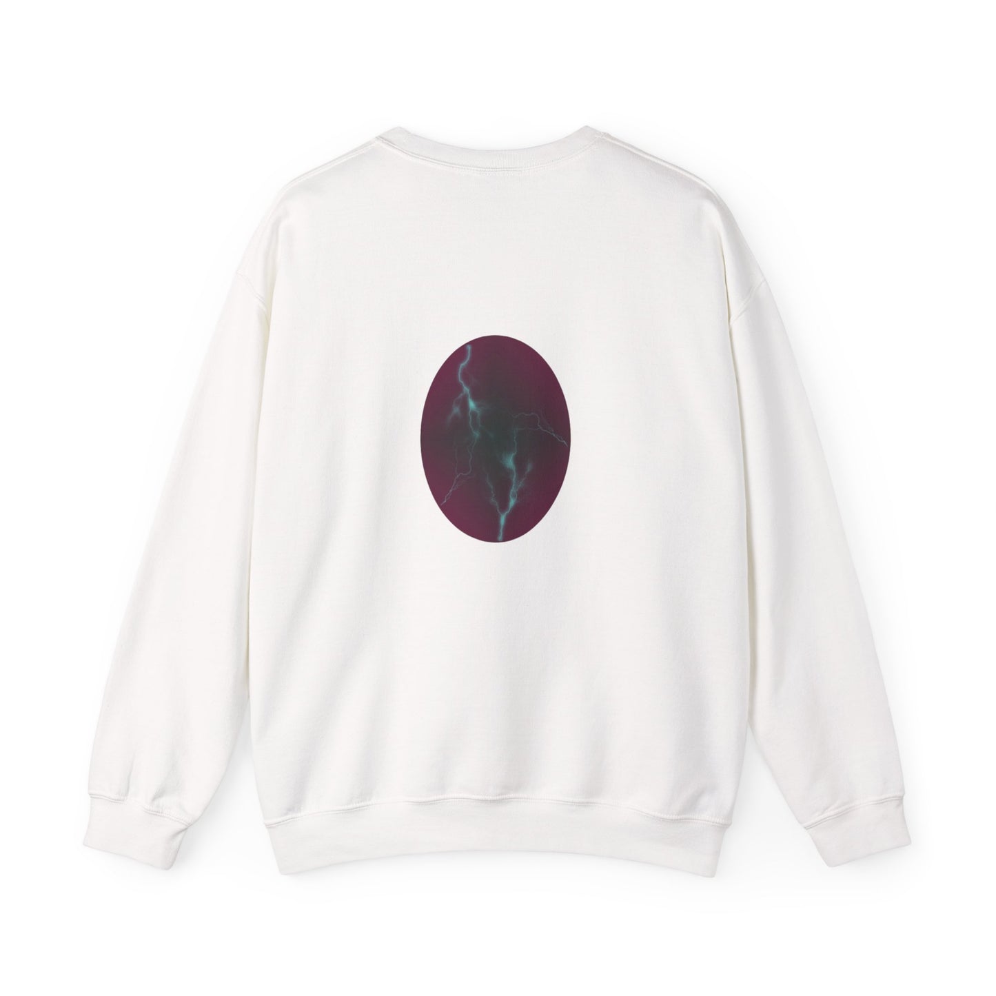 Cosmic Current Origin Dragon Egg Sweatshirt — Lightning Crack Design