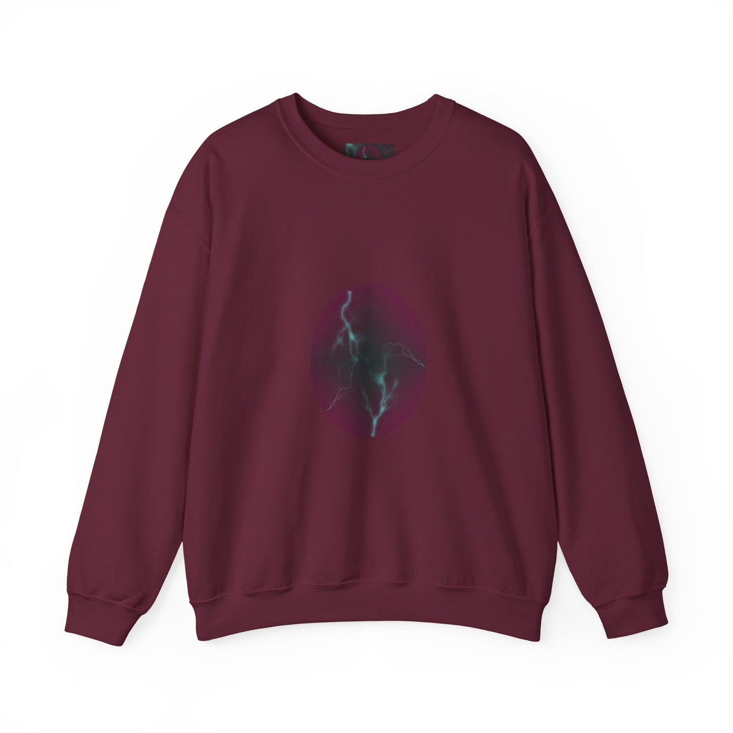 Cosmic Current Origin Dragon Egg Sweatshirt — Lightning Crack Design